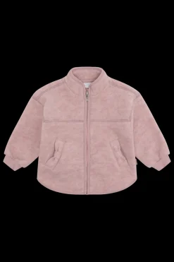 Hust & Claire Emi Zip Wool Jakke, , 104 cm-Børn Overtøj