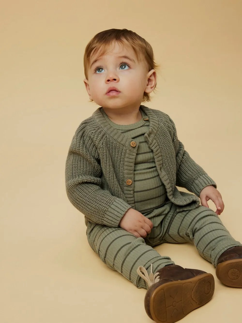 Best Emlen Knit Cardigan, , 74 cm Børn Cardigans