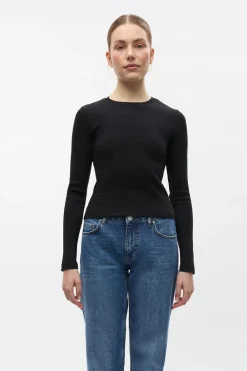 Sale Enally Langærmet Short T-shirt, , S Dame T-Shirts & Toppe