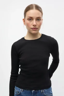 Sale Enally Langærmet Short T-shirt, , S Dame T-Shirts & Toppe