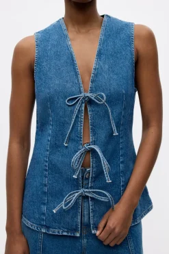 Envii Enatenna Denim Vest, , 34-Dame Veste