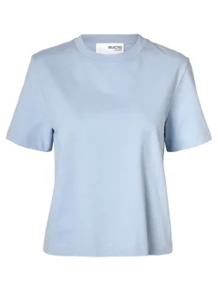 Selected Women Essential Boxy T-shirt, , S-Dame T-Shirts & Toppe