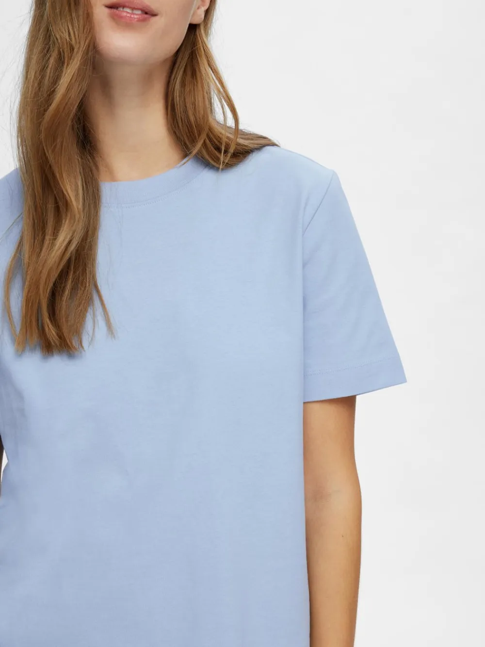 Selected Women Essential Boxy T-shirt, , S-Dame T-Shirts & Toppe