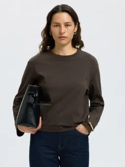 New Essential Boxy T-shirt, , S Dame T-Shirts & Toppe
