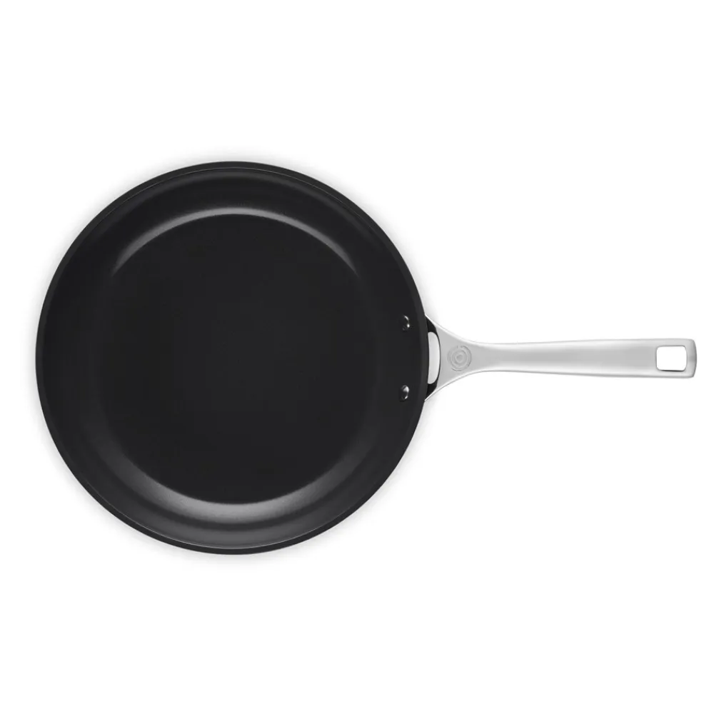Le Creuset Essential Non-Stick Ceramic Stegepande, , Ø28 cm- Gryder & Pander