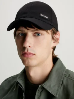 Calvin Klein Essential Patch Cap, , One size- Huer & Kasketter