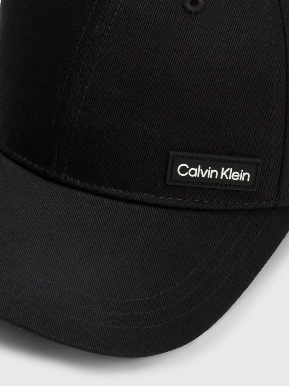 Calvin Klein Essential Patch Cap, , One size- Huer & Kasketter