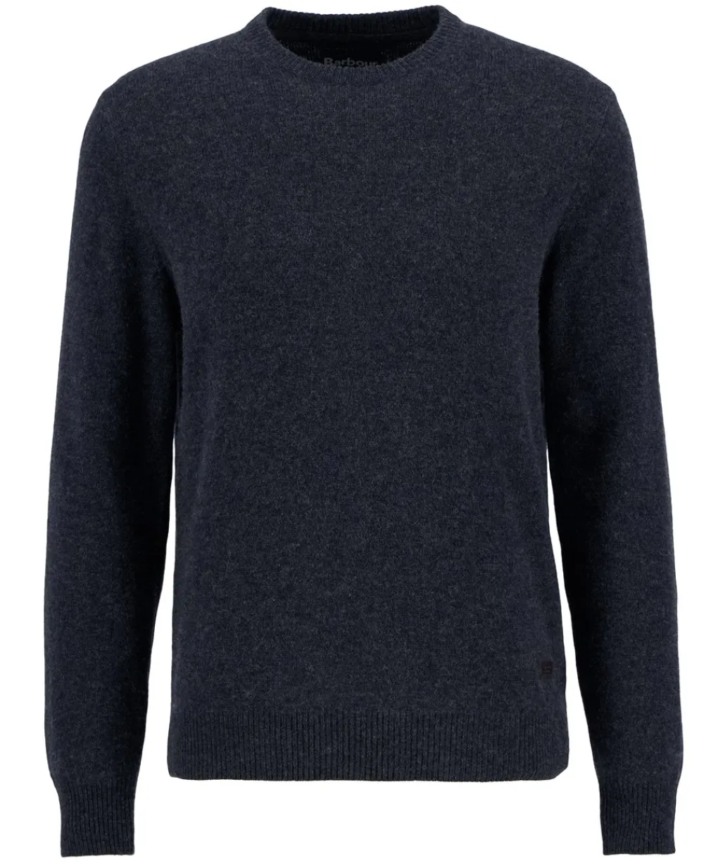 Barbour Essential Patch Crew Striktrøje, , L- Strik