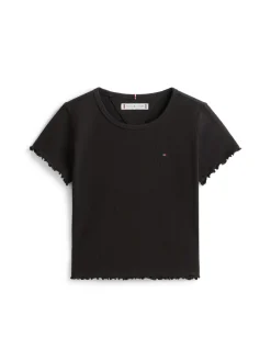 Best Essential Rib T-shirt, , 164 cm Børn T-Shirts & Toppe