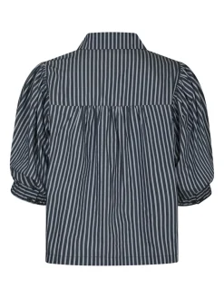 Neo Noir Etta Stripe Skjorte, , 40-Dame Bluser & Skjorter