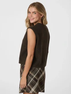 Hot Everest Knit Vest, , 34 Dame Veste