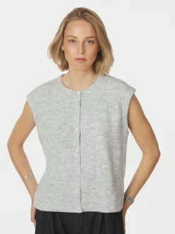 New Everest Knit Vest, , 40 Dame Veste