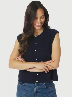 New Everest Knit Vest, , 40 Dame Veste