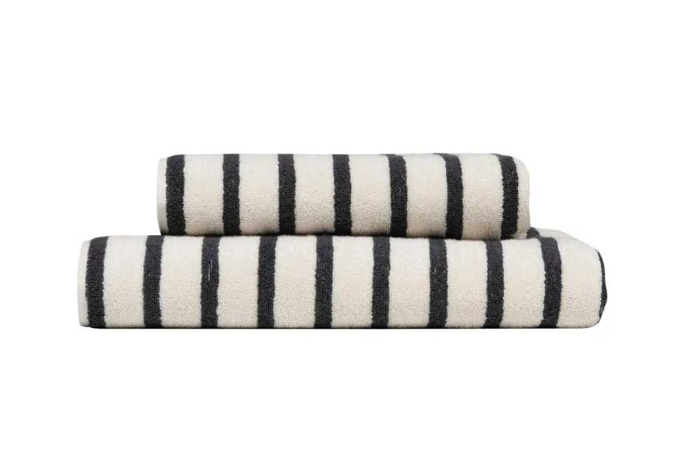Hot Everyday Stripe Håndklæde, , 50x90 cm Håndklæder & Vaskeklude