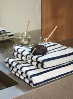 Høie Everyday Stripe Håndklæde, , 50x90 cm- Håndklæder & Vaskeklude