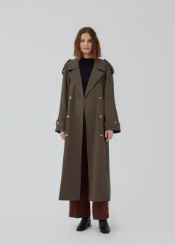 Sale EvieMD Trenchcoat, , XS Dame Jakker & Frakker
