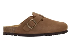 Scholl Fae Suede Clogs, , 39-Dame Flade Sko