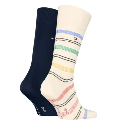Sale Fancy Breton 2-pak Strømper, , 43-46 Strømper