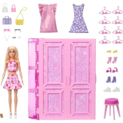 Barbie Fashion Fun Dream Klædeskab & Dukke-Børn Dukker & Tilbehør