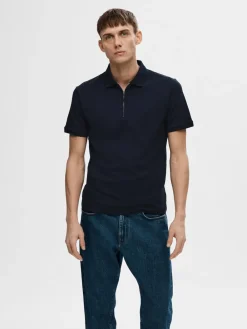 Hot Fave Zip Polo, , XL T-Shirts & Poloer