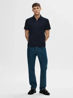 Hot Fave Zip Polo, , XL T-Shirts & Poloer