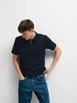 Hot Fave Zip Polo, , XL T-Shirts & Poloer