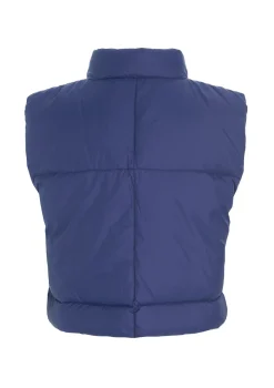 Best Feather Down Kort Vest, , L Dame Veste