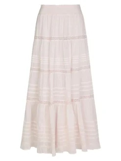 Neo Noir Felicia S Voile Nederdel, , 36-Dame Nederdele