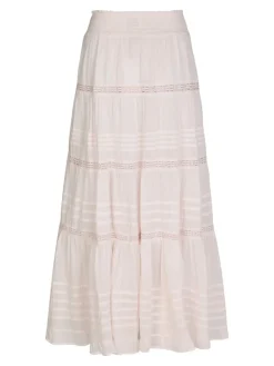 Neo Noir Felicia S Voile Nederdel, , 36-Dame Nederdele