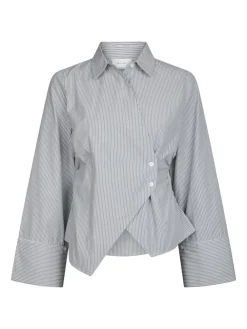 Neo Noir Fenli Striped Skjorte, , 38-Dame Bluser & Skjorter