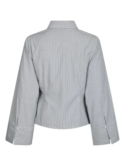 Neo Noir Fenli Striped Skjorte, , 38-Dame Bluser & Skjorter
