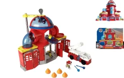Paw Patrol Fire Rescue Fire Station Legesæt-Børn Tog, Biler & Skibe