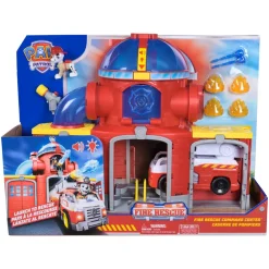 Paw Patrol Fire Rescue Fire Station Legesæt-Børn Tog, Biler & Skibe