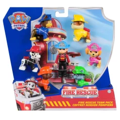 Online Fire Resucue Team Pack Figurer Børn Tog, Biler & Skibe