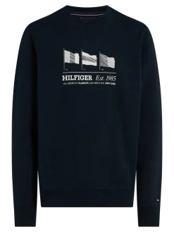 Flags Crewneck Sweatshirt, , XXL Sweatshirts & Trøjer