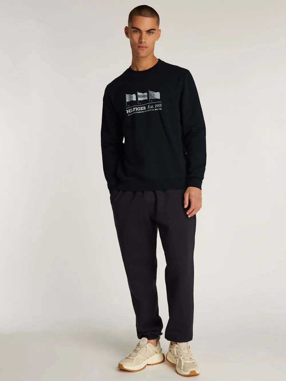 Flags Crewneck Sweatshirt, , XXL Sweatshirts & Trøjer