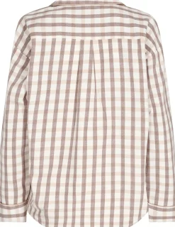 Online Flannel Pyjamasskjorte, , XL Dame Loungewear