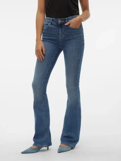 Vero Moda Flash Flared Jeans, , XS/L32-Dame Jeans