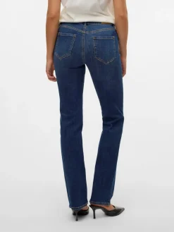 Outlet Flash Straight Jeans, , M/L32 Dame Jeans