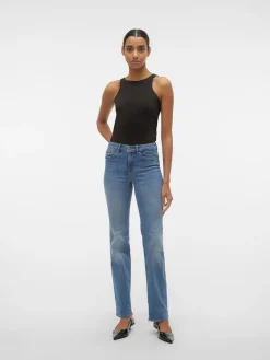 Clearance Flash Straight Jeans, , M/L32 Dame Jeans