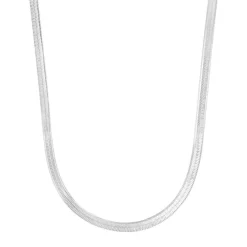 Outlet Flat Halskæde, , 45+5 cm Dame Halskæder