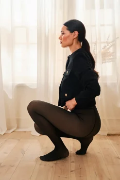 Decoy Fleece Tights, , L/XL-Dame Strømper