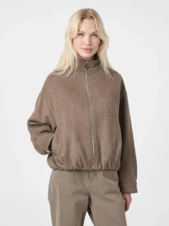 Clearance Florine Wool Bomber Jakke, , 36 Dame Jakker & Frakker