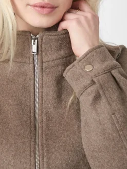 Clearance Florine Wool Bomber Jakke, , 36 Dame Jakker & Frakker
