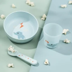 Done by Deer Foodie Første Spisesæt,-Børn Børneservice|Tallerkener