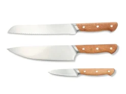 Clearance Foresta Knivsæt, 3 Dele Køkkenknive & Tilbehør