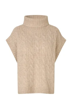 Lollys Laundry FresnoLL Strikvest, , M-Dame Veste