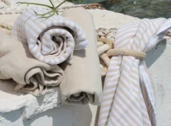 Discount Frotté Stripe Håndklæde, , 50x100 cm Badeværelse|Håndklæder & Vaskeklude