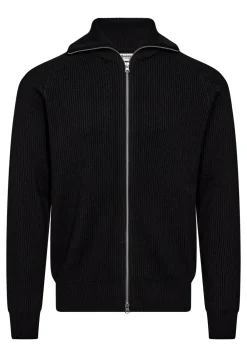 New Fullzip Striktrøje, , M Strik