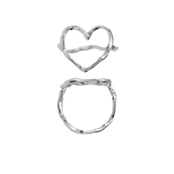Stine A Funky Heart Ring, , 58-Dame Ringe